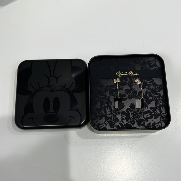NEW Disney x Fossil Special Edition Gold-Tone Stainless Steel Drop Earrings - Picture 7 of 7